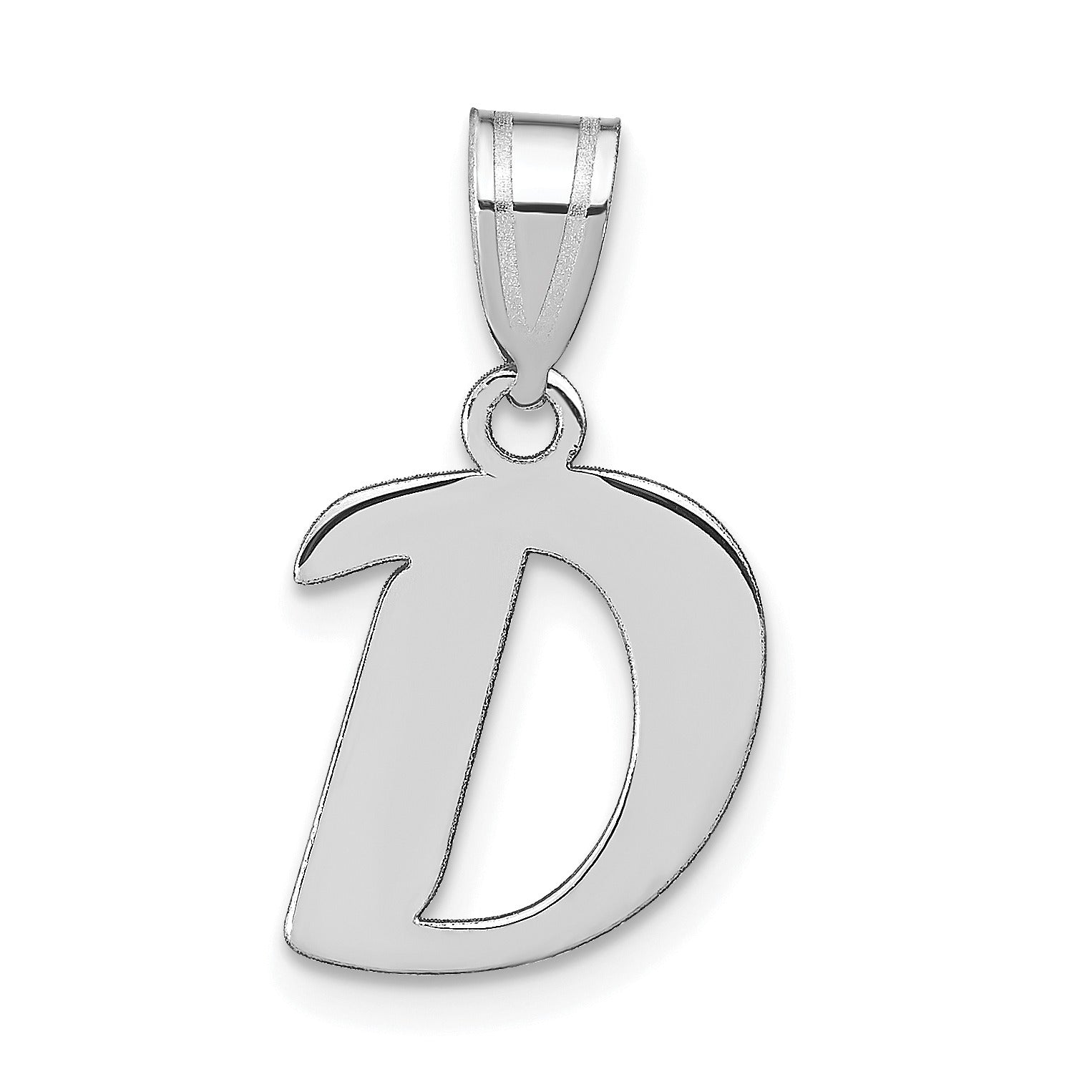 Gold Initial Pendant Fine Color Jewels