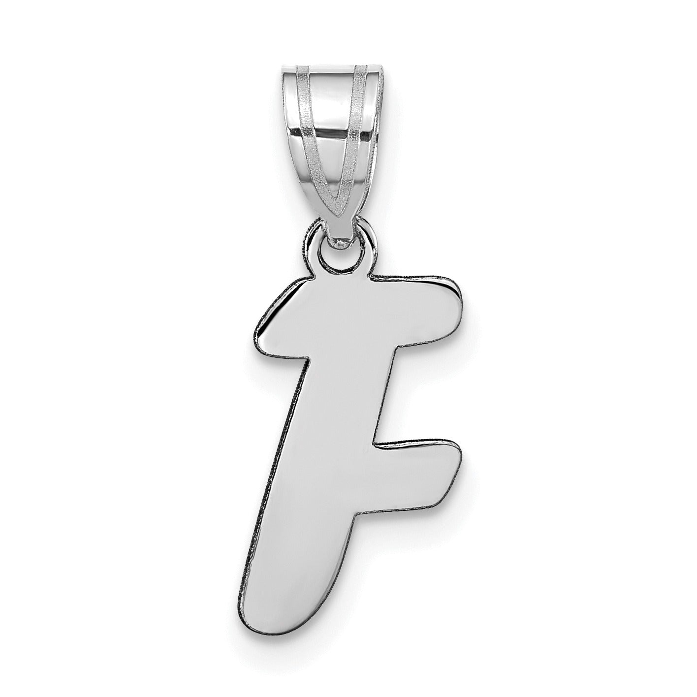 Gold Initial Pendant Fine Color Jewels