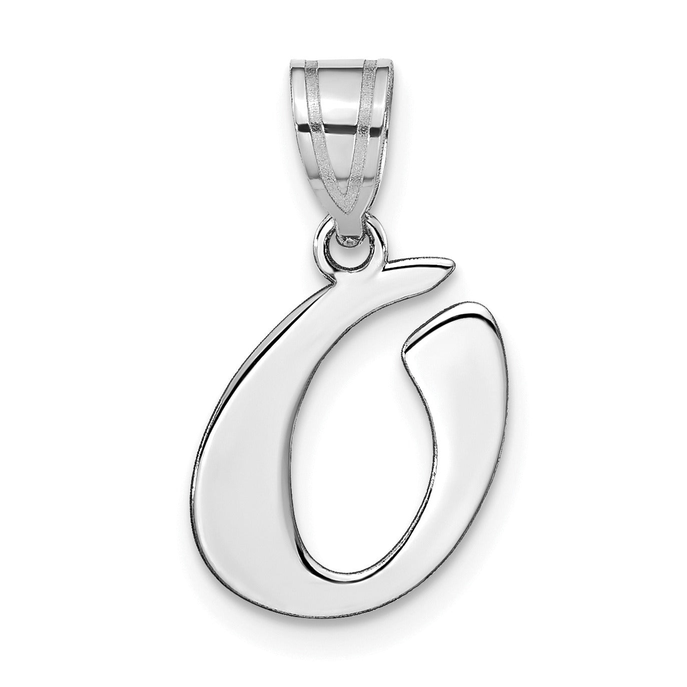 Gold Initial Pendant Fine Color Jewels