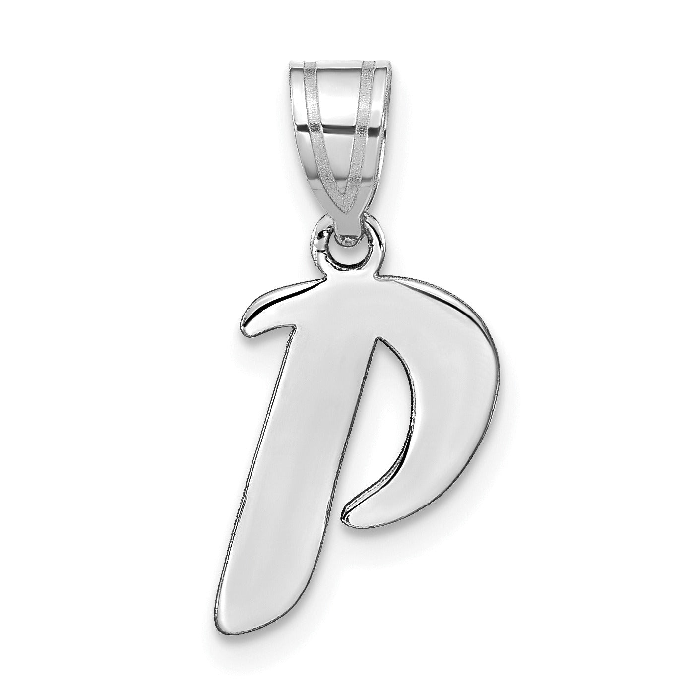 Gold Initial Pendant Fine Color Jewels