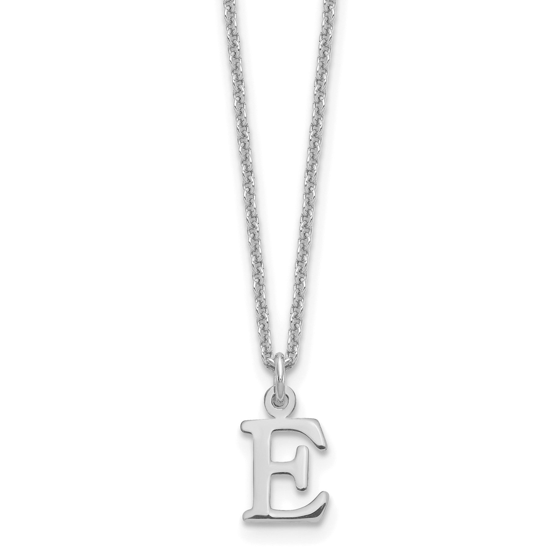 10K God Letters Initial Necklaces