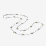 Genuine Peridot By The Yard Necklace