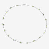 Genuine Peridot By The Yard Necklace