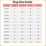 ring size guide for usa ,canada,australia ,uk,europe and japan