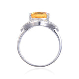 Sterling Silver Oval Citrine White Topaz Ring
$ 50 – 100, 6, 7, 8, Oval, Citrine, Golden Yellow, White, White Topaz, 925 Sterling Silver, Fashion