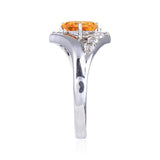 Sterling Silver Square Citrine White Topaz Ring
$ 50 & Under, 6, 7, 8, Square, Citrine, Golden Yellow, White, White Topaz, 925 Sterling Silver, Fashion