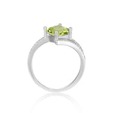 4 prong ring design, peridot ring on a budget, peridot jewelry design, peridot ring online