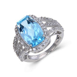 Topaz ring on a budget, affordable topaz ring, ring for gifting